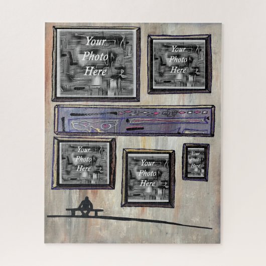 Puzzle Grands travaux au Musée - Personnalisé (Vertical)