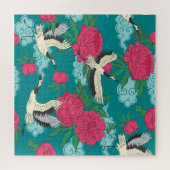 Puzzle Granes Peonies : Graphiques floraux Vintages (Horizontal)