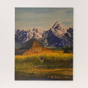 Puzzle Grange au Grand Teton, par Gary Poling