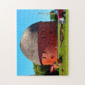 Puzzle Grange circulaire Oklahoma. (Vertical)