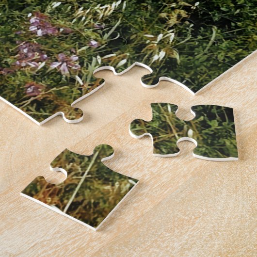 Puzzle Grange de raisins avec Pyrénées à Distance Marge F (Côté)