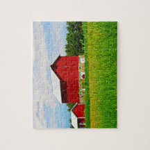 Grange et pâturage de Red Country