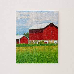 Puzzle Grange et pâturage de Red Country