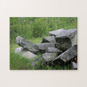 Puzzle Granit Rock Pile Nature