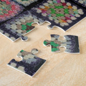 Puzzle - Granny Carré Afghan (Côté)