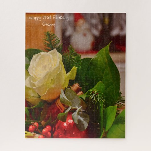 Puzzle Granny fête ses 70 ans. (Vertical)