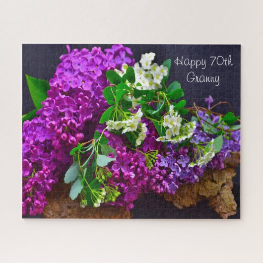 Puzzle Granny fête ses 70 ans. (Horizontal)
