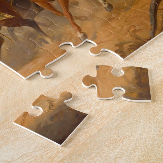 Puzzle Grant et ses généraux par Ole Peter Hansen Balling (Côté)