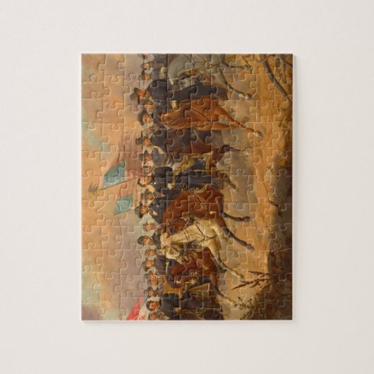 Puzzle Grant et ses généraux par Ole Peter Hansen Balling (Vertical)