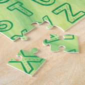 Puzzle Graphique alphabétique Lettres Coques supérieures (Côté)