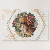 Puzzle Graphique animal Brown, couché couché (Horizontal)