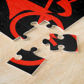 Puzzle Graphique artistique de motocyclette (Côté)