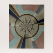 Puzzle Graphique d'art fractal de l'harmonie des couleurs (Vertical)