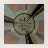 Puzzle Graphique d'art fractal de l'harmonie des couleurs (Horizontal)