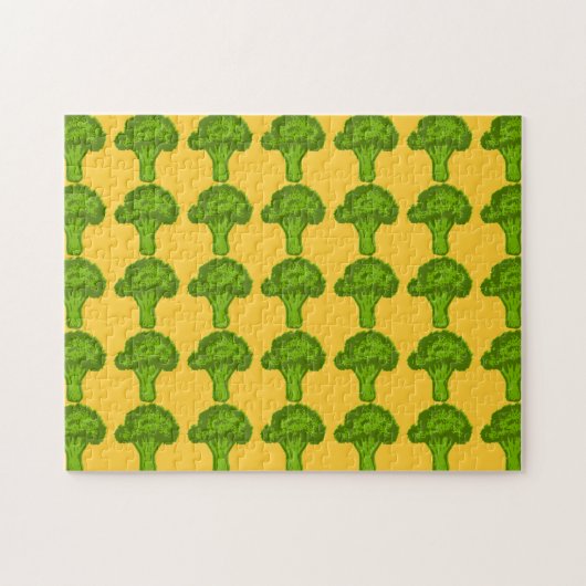 Puzzle Graphique de brocoli (Horizontal)
