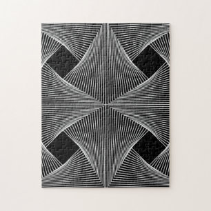 Puzzle Graphique d'illusion optique vectorielle stimulant