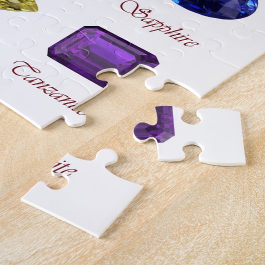 Puzzle Graphique en pierre d'oiseau, Graphique en pierres (Côté)