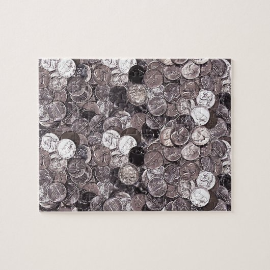 Puzzle Graphique Pièces de nickel (Horizontal)