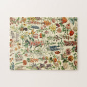 Puzzle Graphique végétal floral à fleurs vintages (Horizontal)