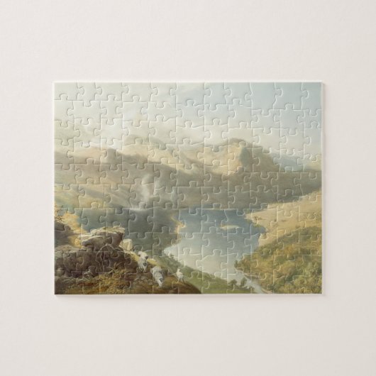 Puzzle Grasmere de Langdale est tombé, 'du LAK anglais (Horizontal)