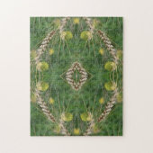 Puzzle Grass été séché Abstrait (Vertical)