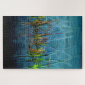 Puzzle Grasses turquoises (Horizontal)