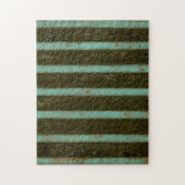 Puzzle Grate d'air turquoise contemporaine (Vertical)