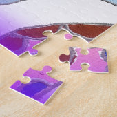 Puzzle "Gratitude Peace Love Unite" Mandala Art Imprimer (Côté)