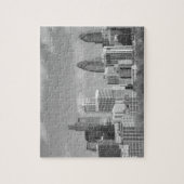 Puzzle Gratte-ciel de Philly noirs et blancs (Vertical)