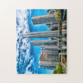 Puzzle Gratte-ciel Singapour Skyline . (Vertical)