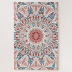 Puzzle Grattez moderne Kaleidoscope Mandala art fractal
