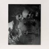 Puzzle Graveyard gothique - Le changement de cimetière (Vertical)