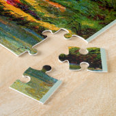 Puzzle gravure zèbre vers 1900 (Côté)