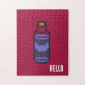 Puzzle Gray Soda (Vertical)