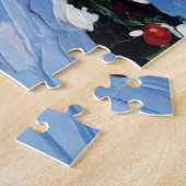 Puzzle Great Dane Christmas Lighthouse Holiday (Côté)