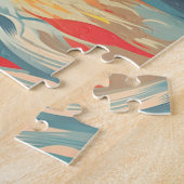 Puzzle Great Dane sur une plage tropicale au coucher du s (Côté)