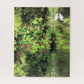 Puzzle Great Egret Fishing - Beautiful Landscape (Vertical)