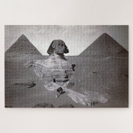 Puzzle Great Sphinx & Gizeh Pyramides Necropolis Egypte (Horizontal)