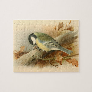 Puzzle Great Tit par Lord Lilford, Illustration d'oiseaux