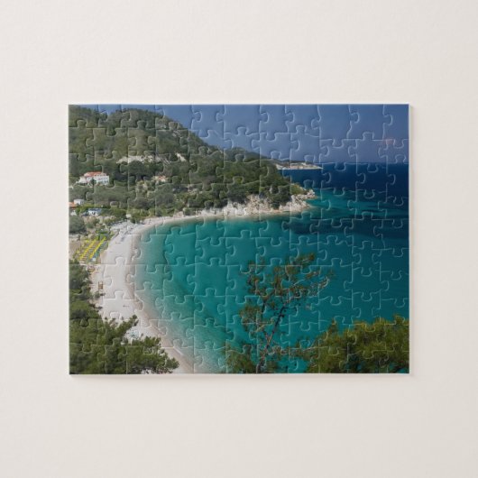 Puzzle GRÈCE, Îles de la mer Égée nord-orientale, SAMOS, (Horizontal)