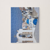 Puzzle Grèce, Santorin. Clocher et dômes bleus de 2 (Vertical)
