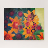 Puzzle Green Bee (Horizontal)