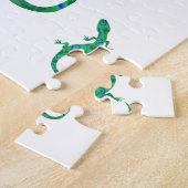 Puzzle Green Gecko (Côté)