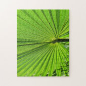 Puzzle - Green Palm Leaf Legpuzzel (Verticaal)