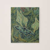 Puzzle Green Peacock (Empereur) Moth de Vincent van Gogh (Vertical)