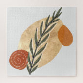 Puzzle Green Stalk Boho (Vertical)