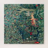 Puzzle GREENERY, FOREST ANIMALS Hares, Film vert (Vertical)