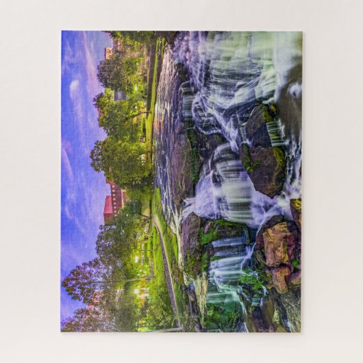 Puzzle Greenville, Caroline du Sud Reedy River Centre-vil (Vertical)