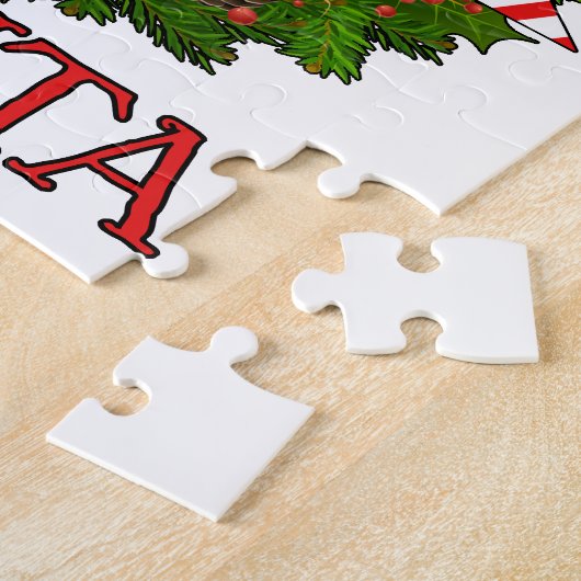 Puzzle Grêle Père Noël (Côté)