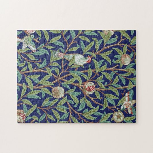 Puzzle Grenade et Petit Oiseau, William Morris (Horizontal)